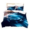 Luxury Car Duvet Cover Set Cartoo Bedding Set for Kids Boys Polyester Bedding Set King Size