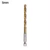 Hex Shank Twist Drill 4241 High Speed Steel Drilling Tools Twist Drill Bit  Power Tool