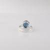 London Blue Topaz Gemstone 925 Sterling Silver Jewelry Designer Ring Gift For Wife RR-72-5