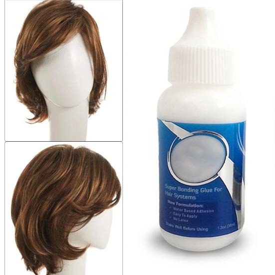 38ml Wig Glue Invisible Waterproof Hair for Head Front Wig Replacement Lace Adhesive Glue