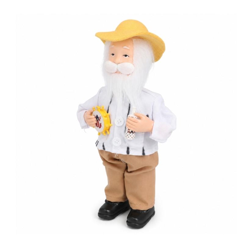 Christmas Shelf Accent Santa Figure for Entryway Table Use, Side Table Placement, and Indoor Seasonal Home Display for Holiday Shelf Use