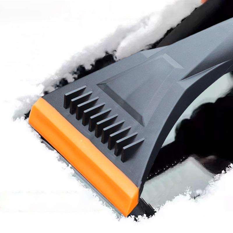 Car Ice Scrapper Car Windshield Frost Removal Tools Ice Removal Shovel Winter Multifunctional Removable Cleaning Snowflake Tools