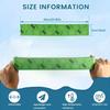 5Pcs Large Colorful Bed Sheet Storage with Blankets, Clothes Storage with Elastic Bands, Beach Chairs, Towels, Straps