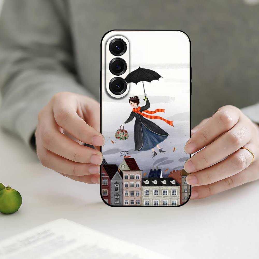 Mary P-Poppins Phone Case For Samsung Galaxy S21 S22 S23 S24ULTRA S25ULTRA FE Ultra Plus5G A52S S26 Soft Cover
