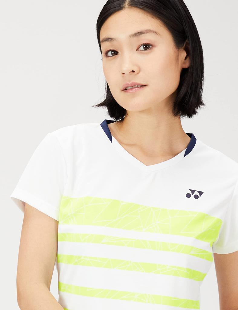 Short Sleeve Shirt Game Shirt White M [YONEX] Women's (011)
