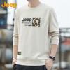 Jeep Men's Round Neck Long Sleeve Sweatshirt