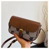 Spring and summer new bag retro printed small square bag fashion explosion popular women's bag shoulder messenger bag