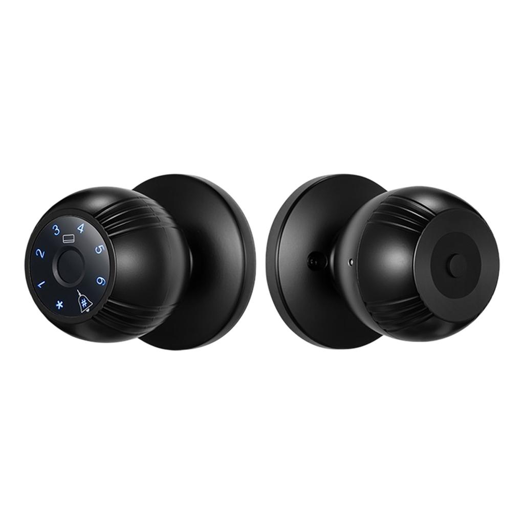 Smart Lock Keyless Entry   Fingerprint Door Knob   App Remote Access   5-in-1 FingerprintCelsiusPasswordCelsiusCardCelsiusKeyCelsiusApp Door