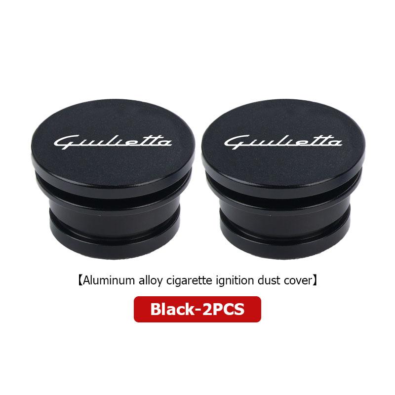 Car Stickers For Alfa Romeo Aluminum Car Cigarette Lighter Dust Cap Cover Auto Interior Accessories For Alfa Romeo 159 Giulietta