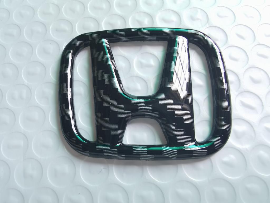 CPX1 1Pcs Car Steering Wheel Decoration Sticker Badge Auto Styling For Honda Civci CRV Accord Mugen Prelude FIT City CRZ CRX Jazz