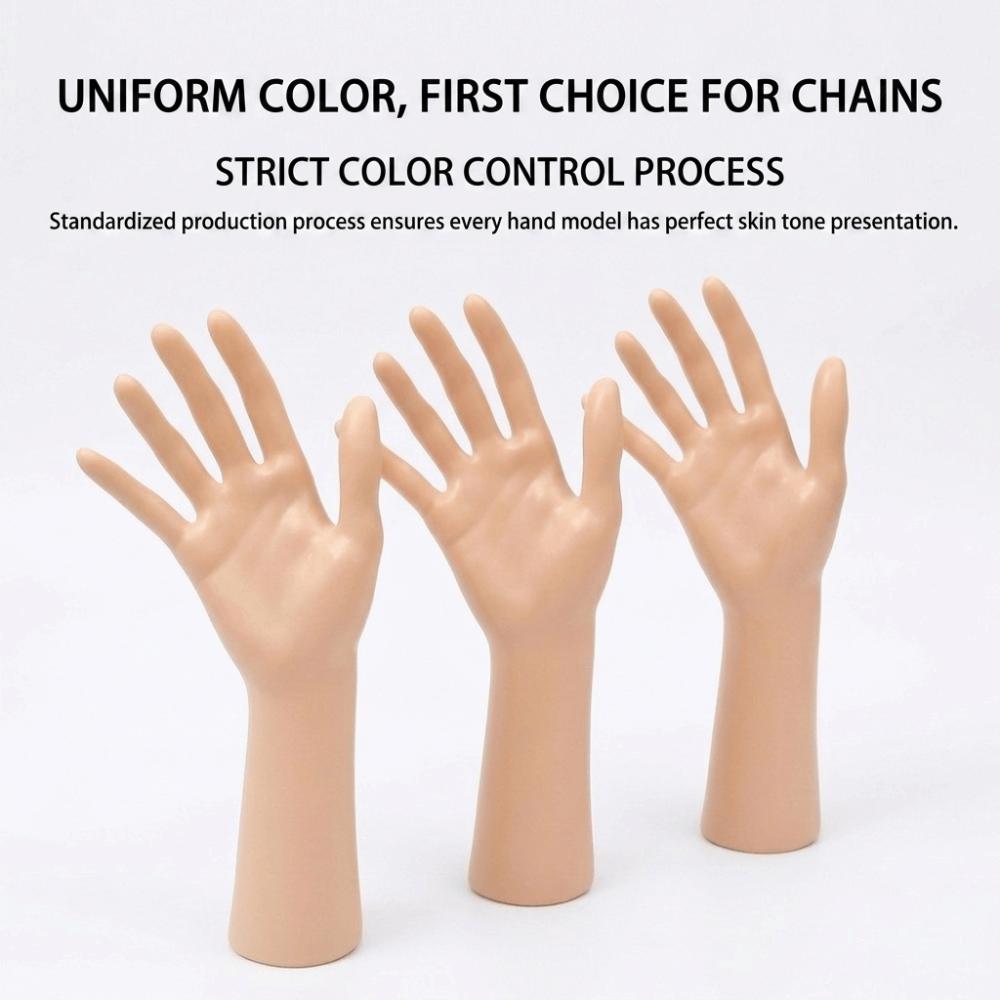 Multi-purpose Mannequin Hand Durable Jewelry Display Holder Fashion Accessory Display Stand Shop