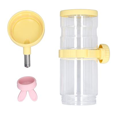 Pet Hanging Water Bottle Multipurpose Leakage Proof Large Capacity Hanging Water Feeder for Small