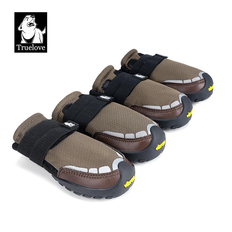 Truelove Pet Shoes Vibram Sole Reflective Durable Anti-slip Soft Mesh Nylon Comfortable Outdoor NEW 2/4pcs Training TLS4862