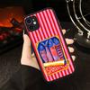 Sardines Matte Transparent Phone Cover For IPhone Case 16 15 14 13 12 11 Pro Max X XS Max Plus