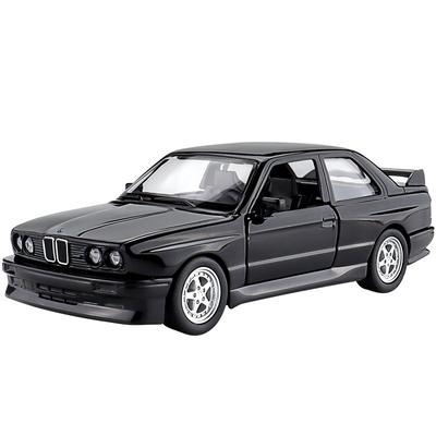 1/36 BMW M3 Toy Car Model Miniature Classical Free Wheels Pull Back Diecast Alloy Collection Gift for Children Boy Kid