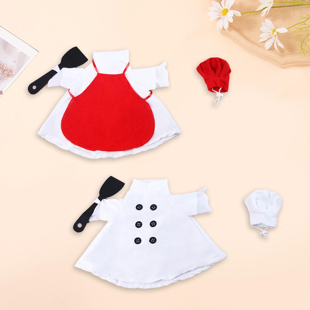 Lustiges Kochkostüm Set für Haustier, Party Verkleidung Cosplay Outfit
