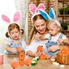 Karotten-Hase Quetschspielzeug Ostern Sensorisches Quetschspielzeug Stressabbau Karotten-Kaninchen Fidget Toys