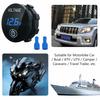 2Pcs Dc 12V-24V Led Panel Digital Voltage Volt Meter Display Voltmeter  Battery Capacity Meter Touch Switch Motorcycle Car