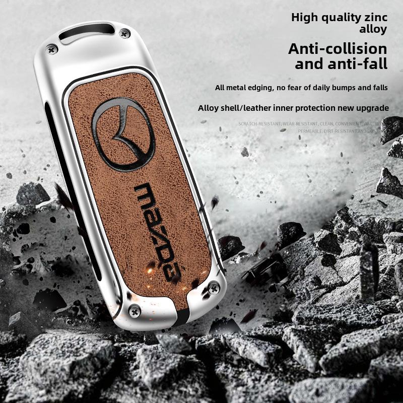 Mazda 3, CX-4, CX-5, CX-8, Husă Carcasă Cheie Atez cu 6 Pachet Cataramă