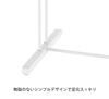 HEIAN SHINDO Bath Towel Stand Matte White Load Capacity 1kg X 5 Width 75cm Heian Shindo Kogyo STH-40WH