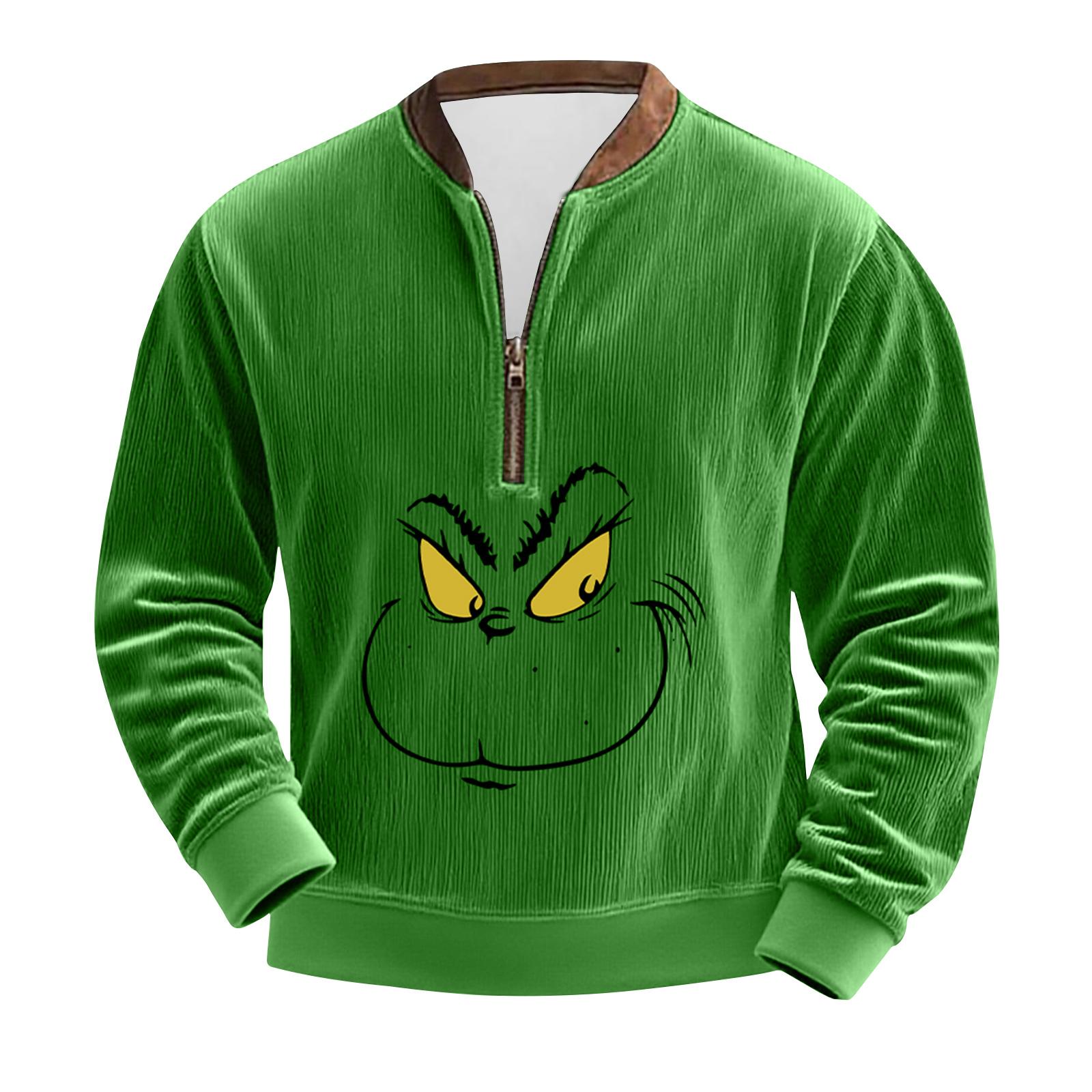 

Мужской вельветовый топ с рождественским принтом L