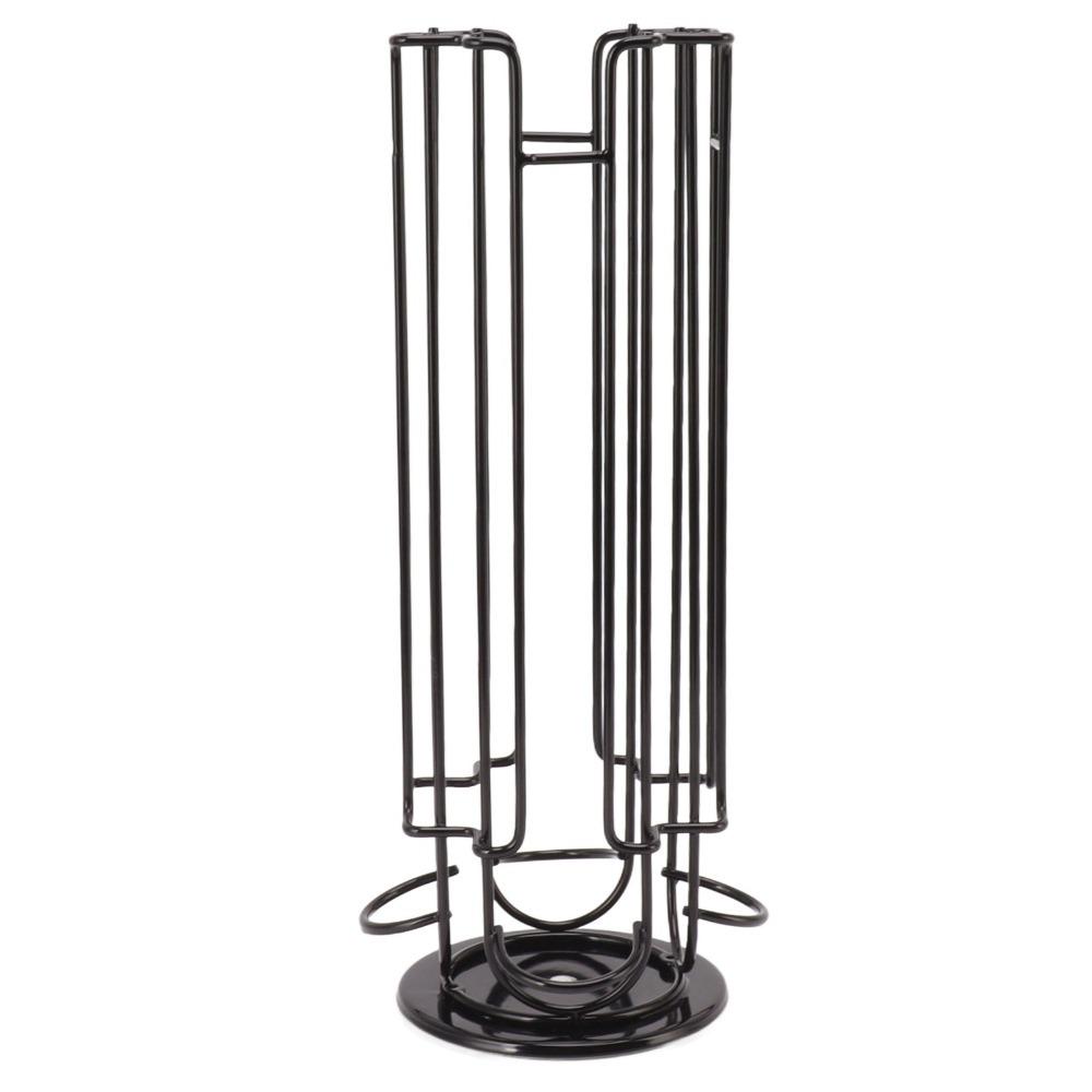 360 Degree Rotating Coffee Pod Storage Rack Coffee Pod Display Rack Stand For Office