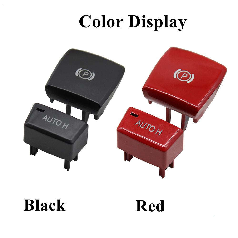 Electronic Handbrake P Button AUTO Panel Plastic Black Cap Switch For BMW X5 X6 E70 E71 E72 2007-2013