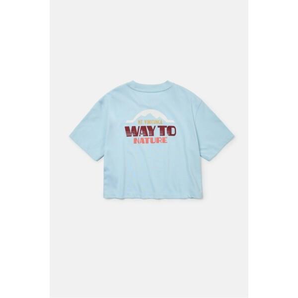 Kolon SporTS Women S Graphic Crop T ShirT TvTcm25632lbl