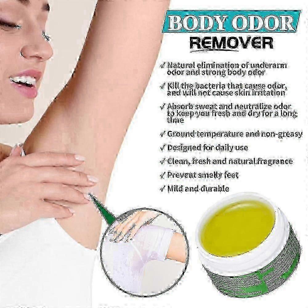2X Underarm Care Odor Cream Deodorant Cream Herbal Body Odor Cream Remover 2025.