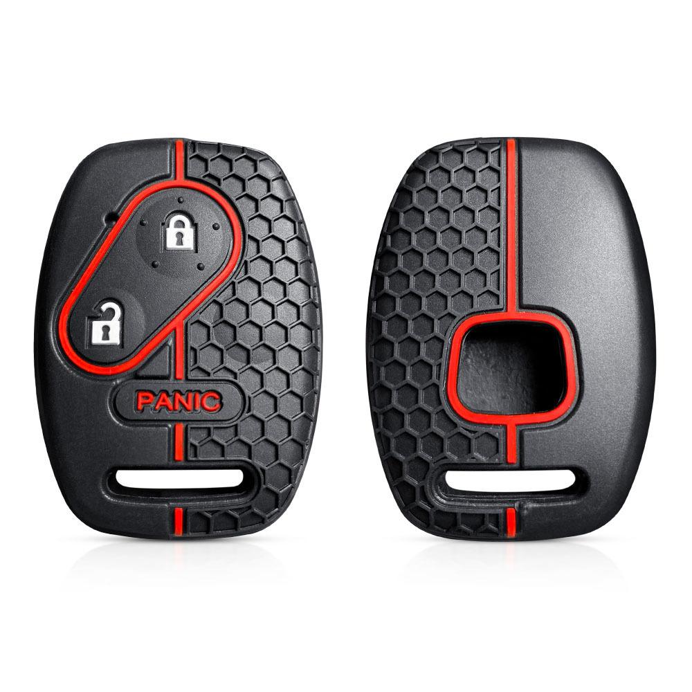 

For Honda CRV SRV FRV Fit Civic Accord Jazz For Acura CSX Silicone Key Case Fob Accessories Holder Key Cover Shell