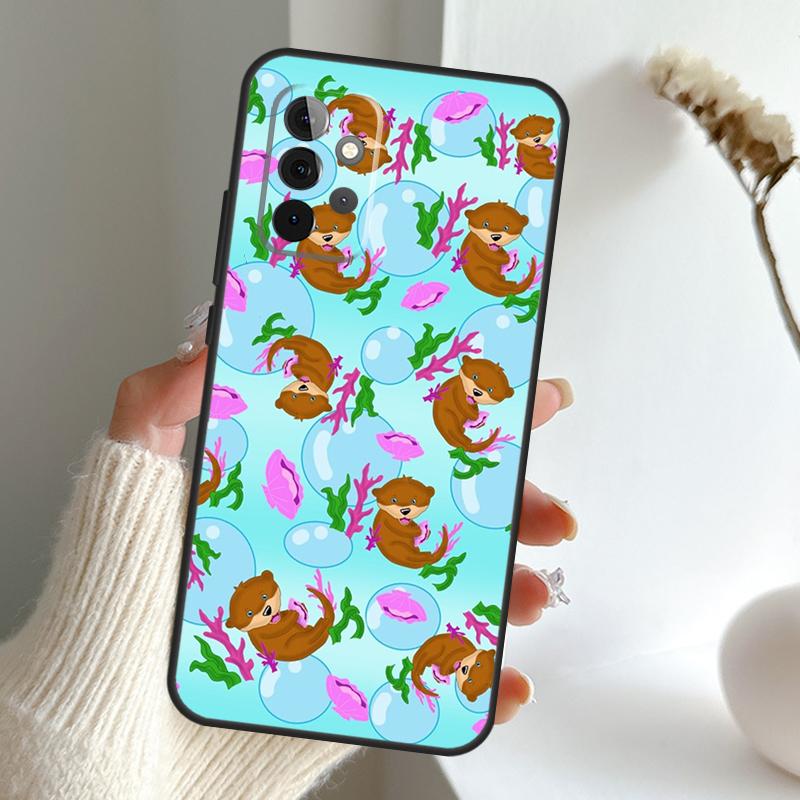 

Sea Otter Pattern Case For Samsung Galaxy A52 A32 A12 A16 A26 A36 A56 A15 A35 A55 A34 A54 A13 A33 A53 A17 A06 Samsung A26