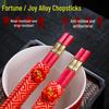 Birthday & Longevity Celebration Fortune Chopsticks Set for 100-Day, Birthday, and Wedding
