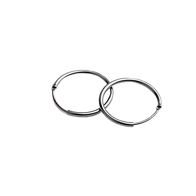 

Корейская версия корейской версии персонализированных круглых сережек для женских серебряных ушей