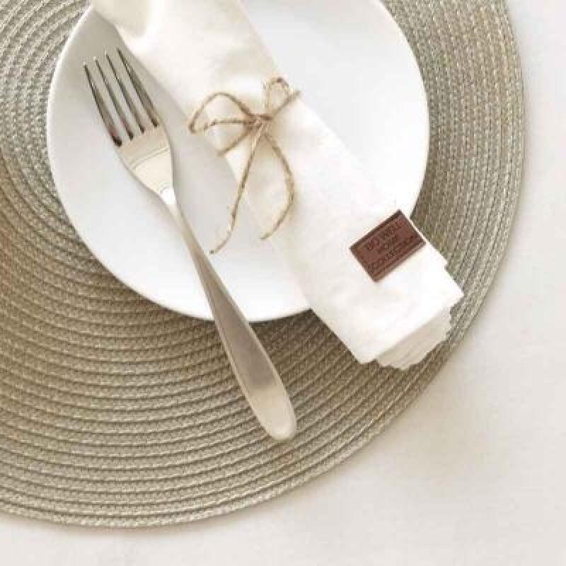Plating Table Mat Set of 4 Oval