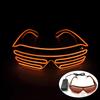 Festival Mixed Colors Glowing LED Glasses Fluorescence Party Supplies Light Up Glasses Men Women Christmas Eyewear Costume