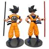 Dragon Ball Goku Super Saiyan Anime Figure 22cm Goku Action Figure Model Gifts for Kids Action Figure Toy Car Desk Ornament