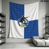 Arazzo da Parete Bristol Rovers fc Appeso Estetico alla Parete Coperta in Tessuto Stampato Arazzi Decorativi per Camera da Letto Soggiorno Arredamento per la Casa