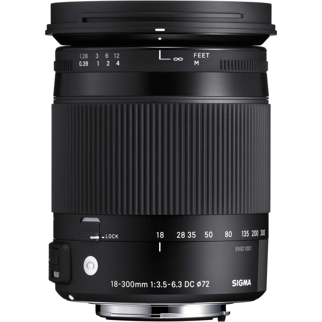 Sigma DC MACRO HSM Contemporâneo C014 Sony 18-300mm F3.5-6.3 Montagem A APS-C/Super35