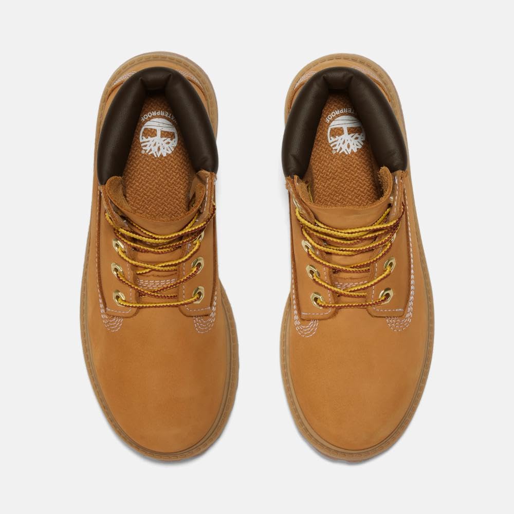 Timberland Classic Junior Premium Waterproof Size TB1129097131 6-inch Boots, Unisex, Wheat, 6.0 (JP/24.0cm),