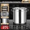 304 Stainless Steel Energy-Saving Finned Braising Pot