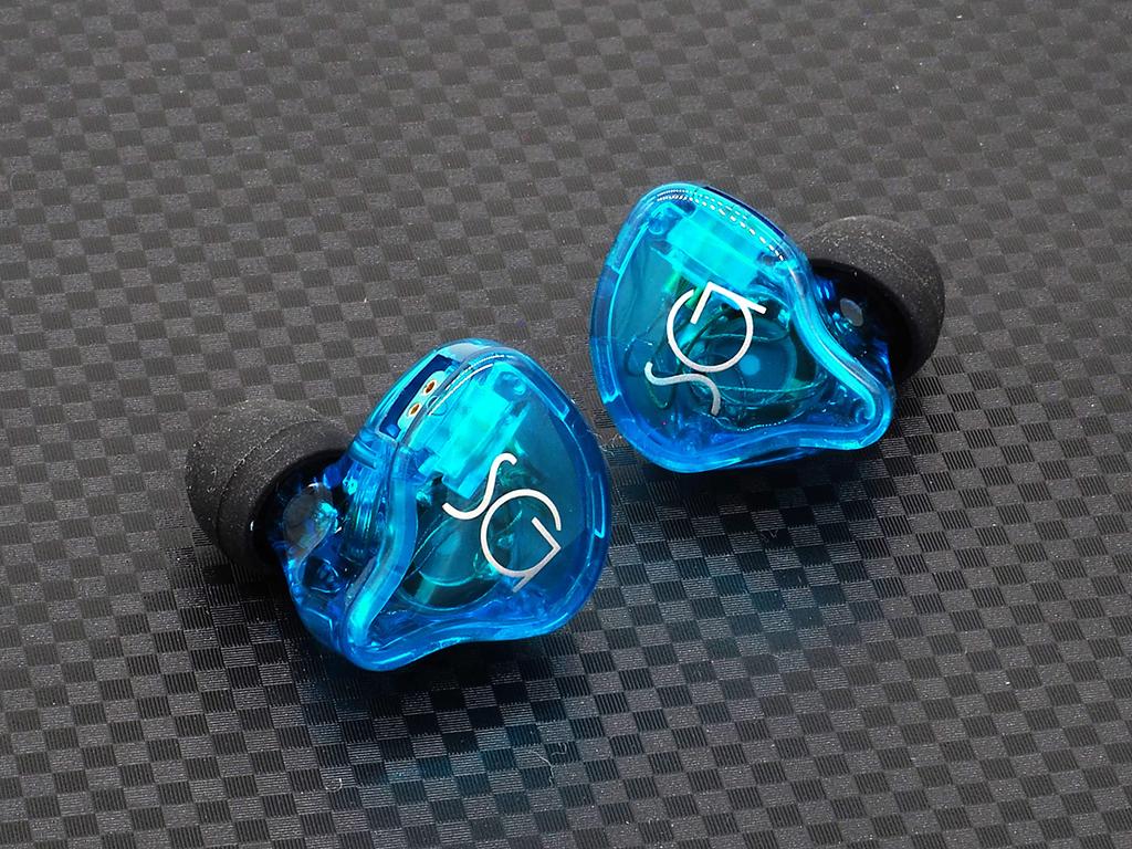 SE01 BL (Blue) Hybrid In-Ear Earphones with Hi-Res Audio Support