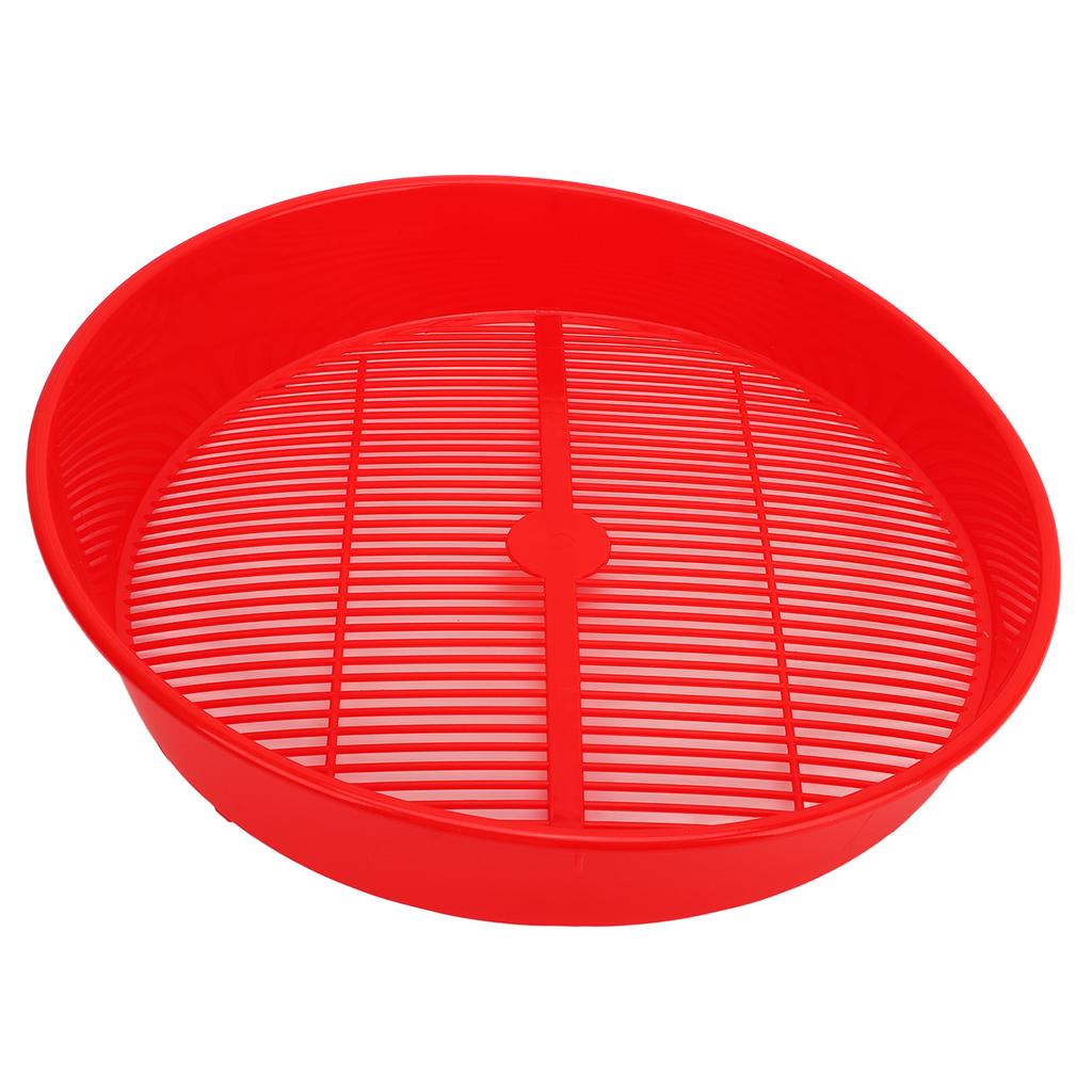 Plastic Blueberry Sieve Washing Sieve Fruit and Vegetable Washing Basket Drain Basket for Kitchen