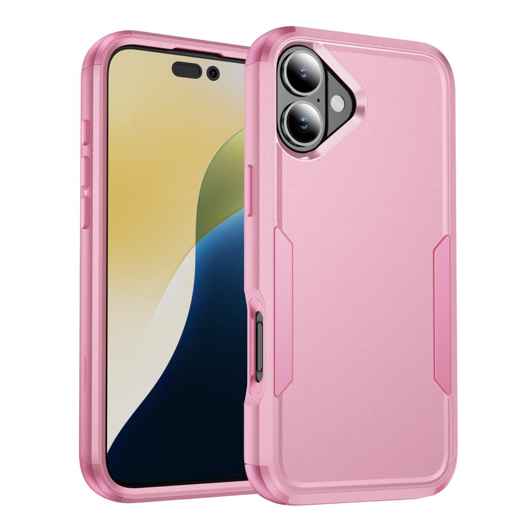For iPhone 17 Case 3 In 1 Shockproof TPU PC Phone Cover