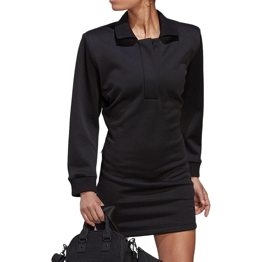 Adidas Originals Long Sleeved Dress Women's Black HN3332