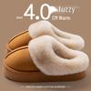 2025 Autumn/Winter Women's & Men's Warm Non-Slip Cotton Slippers, Thick Sole Plus Velvet, Indoor/Outdoor Odor-Resistant.