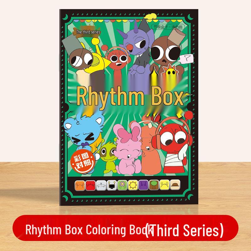 Rhythmusbox Kinder Malbuch: Stiftkontrolle & Linienführung üben