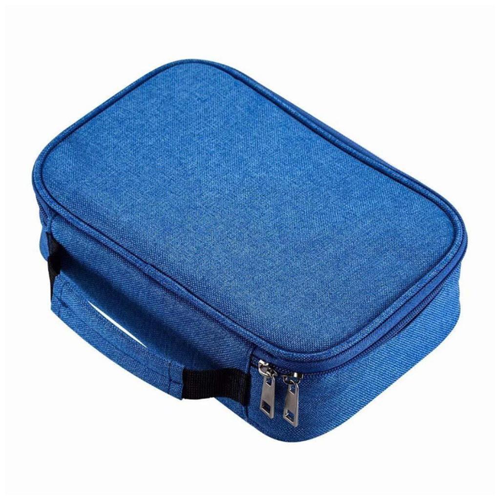 Large Capacity Pencil Bag Organizer 72 Holes Art Storage Pen Case Holder Portable Stationery Pencil Pouch For School/Office