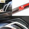 2x Chrome ABS Car Leaf plate Air Inlet Trim Cover For -22 Jeep Gladiator JT