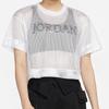 (WMNS) Air Jordan Sports Stylish Mesh Short Sleeve White Women's CZ1892-100