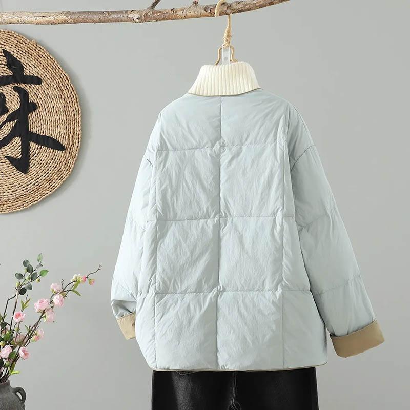 Coat for Women Fleece Thickened Plush Winter Double Layer Looses Windbreaker Oversize Casual Jacket